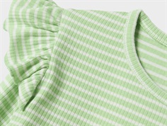 Name It arcadian grøn/jet stream stribet top